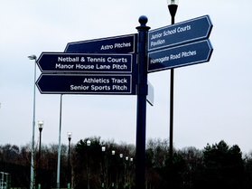 Wayfinding Site Sign